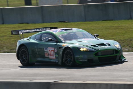 Aston 007 som vi husker den fra Le Mans.
(Foto: Motorsporten.dk)